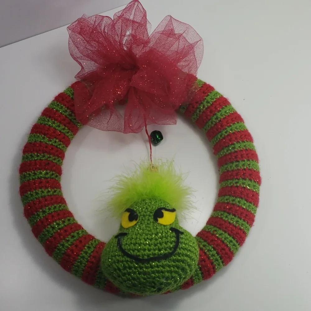 Grinch Christmas Wreath